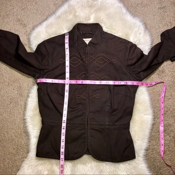 Anthropologie elevenses military style jacket - Picture 7 of 9